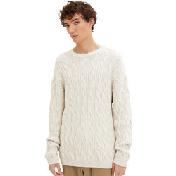 Tom Tailor Ανδρική Πλεκτή Μπλούζα Μπεζ 1033879-30656