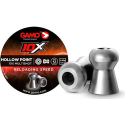 Gamo Hollow Point 10x Βολίδες Pellets Αεροβόλου 4.5mm 0.49g / 7.56gr 500τμχ