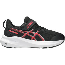 ASICS GT-1000 Παιδικά Αθλητικά Παπούτσια για Τρέξιμο Μαύρα Κόκκινα 1014A381-005