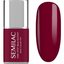 Semilac One Step 3 in 1 570 Dark Raspberry Ημιμόνιμο Βερνίκι Νυχιών 7ml