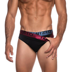 Inizio Ανδρικά Σλιπ Βαμβακερά Μαύρα 2Pack 4300