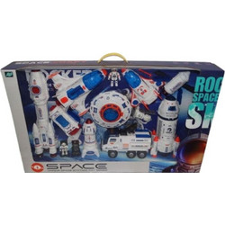 BW Space Διαστημικός Σταθμός Playset Σετ Φιγούρες Δράσης 823-4