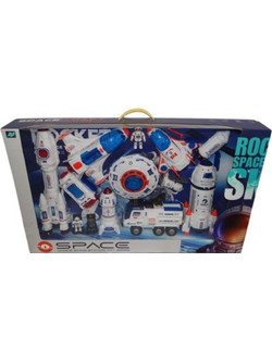 BW Space Διαστημικός Σταθμός Playset Σετ Φιγούρες Δράσης 823-4