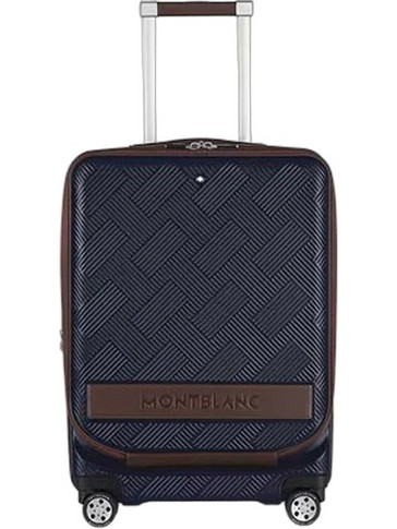 Montblanc MY4810 Βαλίτσα Καμπίνας 55x38x23cm με 4 Ρόδες Navy Μπλε