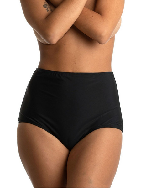 Sun Project Ψηλόμεσο Bikini Boxer Μαύρο CU-47-822