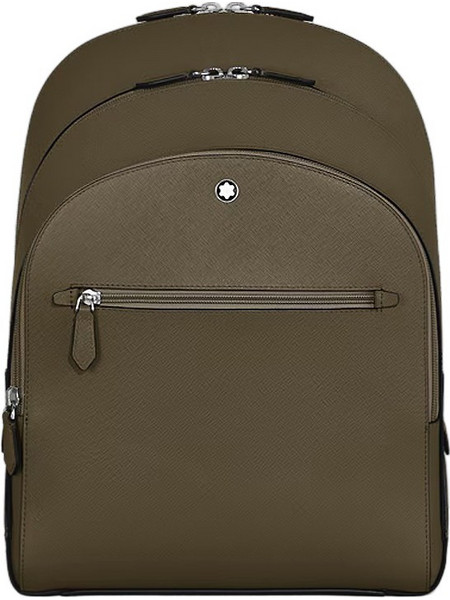 Montblanc Sartorial MB221542 Δερμάτινο Σακίδιο Πλάτης Χακί