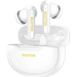 Buxton BTW 7200 TUYA Ακουστικά Bluetooth In Ear Ανθεκτικά στο Νερό White