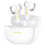 Buxton BTW 7200 TUYA Ακουστικά Bluetooth In Ear Ανθεκτικά στο Νερό White
