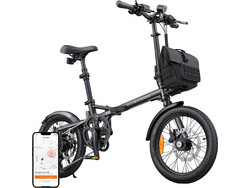 Engwe Zip Σπαστό Ηλεκτρικό Ποδήλατο Πόλης 16" 250W με Δισκόφρενα Μαύρο
