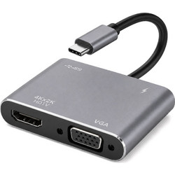 Powertech CAB-UC101 USB-C Docking Station με HDMI PD
