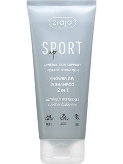 Ziaja Sport Up Σαμπουάν & Αφρόλουτρο 200ml