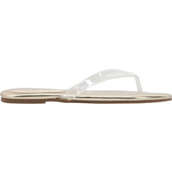 Nine West BIMMA3 Γυναικείες Σαγιονάρες Χρυσές 96-996