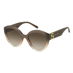 Marc Jacobs MJ882/S 12J/HA Γυναικεία Γυαλιά Ηλίου Οβάλ Κοκάλινα Καφέ με Καφέ Φακό