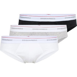 Dsquared2 Ανδρικά Σλιπ Βαμβακερά 3Pack DCX300060-984