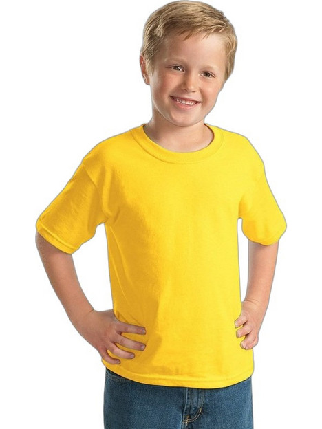 Keya Παιδικό T-Shirt Κοντομάνικο Κίτρινο YC150