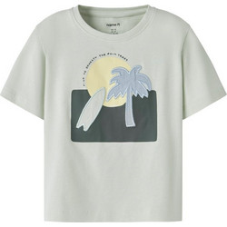 Name It Παιδικό T-Shirt Κοντομάνικο Πράσινο Mint 13256583