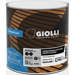 Giolli 266 Διάφανο Βερνίκι Ξύλου Νερού Gloss 0.75lt