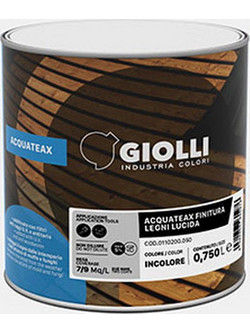 Giolli 266 Διάφανο Βερνίκι Ξύλου Νερού Gloss 0.75lt