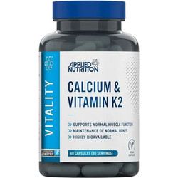 Applied Nutrition Calcium & Vitamin K2 60 Κάψουλες