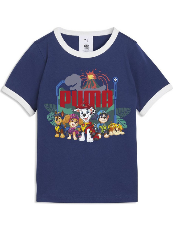 Puma Paw Patrol Παιδικό T-Shirt Κοντομάνικο Navy Μπλε 634935-49