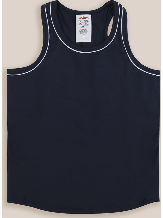 Wilson Παιδικό T-Shirt Αμάνικο Navy Μπλε WYG0000411-DBC