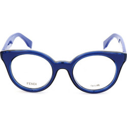 Fendi FF0198-L04 Ανδρικός Σκελετός Γυαλιών Οράσεως Κοκάλινος Μπλε