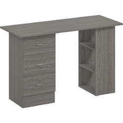 HOMCOM Γραφείο Υπολογιστή Ξύλινο 120x49x72cm 836-068V00GY