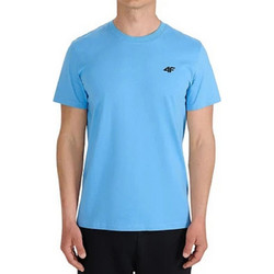4F Ανδρικό Αθλητικό T-Shirt Μπλε 4FWSS26TTSHM2669-34S