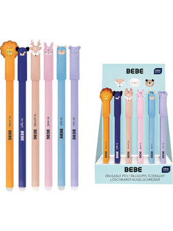 interDRUK Bebe Friends Στυλό Gel που Σβήνει 0.5mm Μπλε 394286