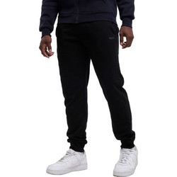 Nuff Ανδρικό Παντελόνι Φόρμας Fleece με Λάστιχο Μαύρο M27-74093-10