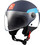 MT Street S Inboard C7 Black Blue Matt White Κράνος Μηχανής Jet 950gr