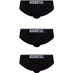 Diesel Ανδρικά Σλιπ Βαμβακερά Μαύρα 3Pack 00SH050GDAC-E4101