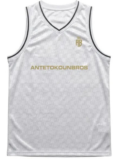 Antetokounbros Παιδικό T-Shirt Αμάνικο Λευκό APCD162K42-100