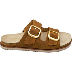Jana Γυναικεία Σανδάλια Suede Ανατομικά Καφέ 8-27461-46-035