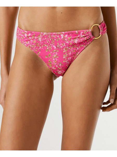 Pepe Jeans Bikini Slip Floral Φούξια PLB100016-377