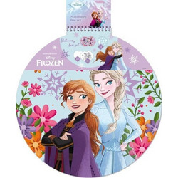 Diakakis Frozen Μπλοκ Ζωγραφικής 40 Φύλλων με Αυτοκόλλητα 566050