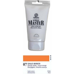 Ferrario Master 07 Orange Yellow Ακρυλικό Χρώμα Ζωγραφικής 120ml