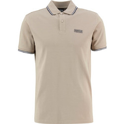 Barbour Ανδρική Μπλούζα Polo Κοντομάνικη Μπεζ MML1399