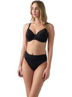 Minerva Oceania Ψηλόμεσο Bikini Slip Μαύρο 90-92784