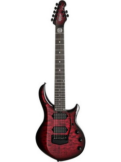 Music Man John Petrucci BFR Majesty Ηλεκτρική Κιθάρα ST Style με Μαγνήτες HH & Ταστιέρα Ebony 7 Χορδών Red Nebula
