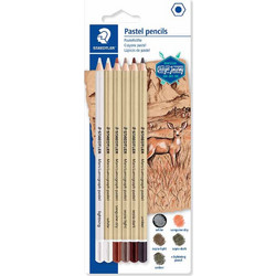 Staedtler Mars Lumograph Pastel Ξυλομπογιές Σετ 6τμχ