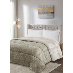 MADI Κουβερτοπάπλωμα Υπέρδιπλο 220x240 Embor Taupe 22047-01