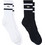 Lacoste Ανδρικές Κάλτσες Ψηλές Λευκές Μαύρες 2Pack RA9189-258