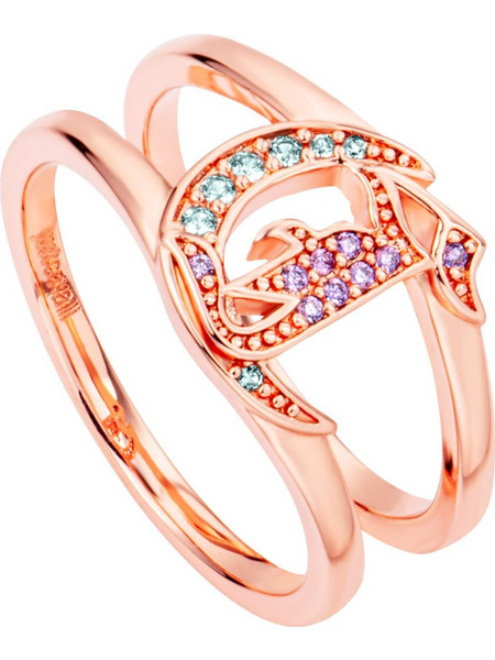 Just Cavalli Γυναικείο Δαχτυλίδι Ροζ Χρυσό JCRG0138330