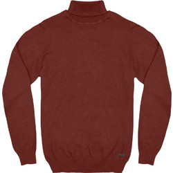 Double Ανδρική Πλεκτή Μπλούζα Μπορντό KNIT-60