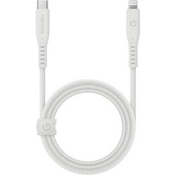 Energea Flow C94 Braided USB-C to Lightning Cable 60W 1.5m White