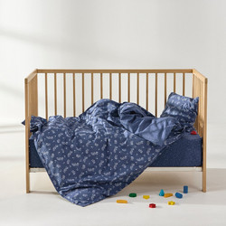 Kentia Oriane Βρεφικό Πάπλωμα Κούνιας 140x100cm Μπλε