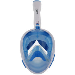BlueWave Crystal Μάσκα Θαλάσσης με Αναπνευστήρα Άσπρη Μπλε 61033