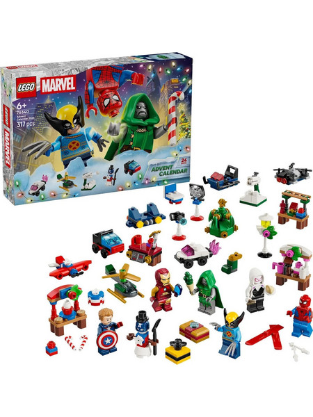 Lego Marvel Super Heroes Advent Calendar για 6+ Ετών 76340