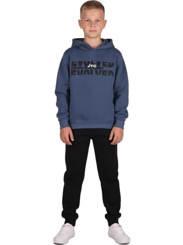 Joyce Παιδικό Φούτερ με Κουκούλα Navy Μπλε 2664512